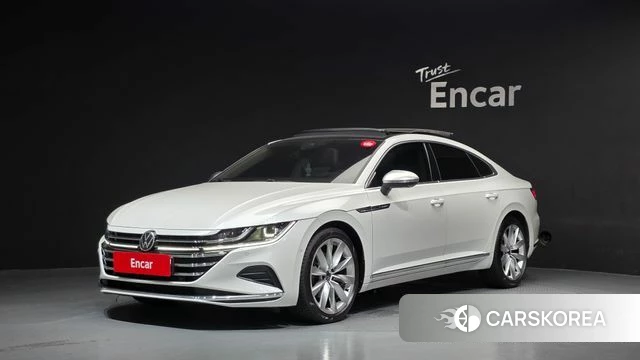 Volkswagen Arteon 2022 Белый из Кореи
