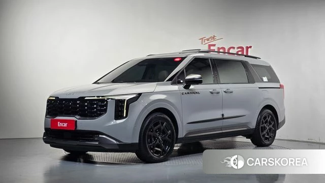 Kia The New Carnival 4th Generation 2024 Серебристо-серый из Кореи