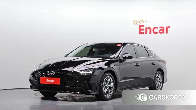 Hyundai Sonata (DN8) 2022 Черный из Кореи