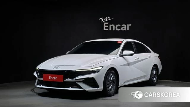 Hyundai The New Avante (CN7) 2024 Белый из Кореи