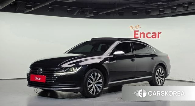 Volkswagen Arteon 2019 Черный из Кореи