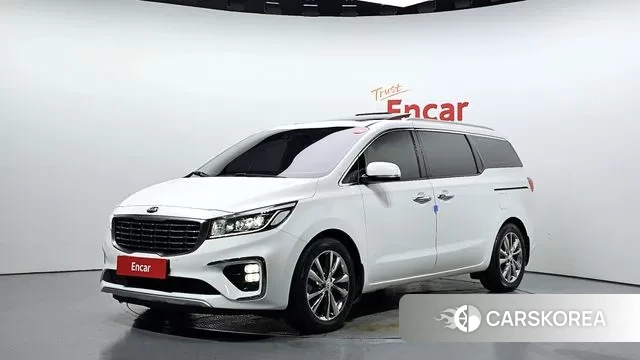 Kia The New Carnival 2019 Белый из Кореи