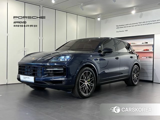 Porsche Cayenne (PO536) 2025 Синий из Кореи