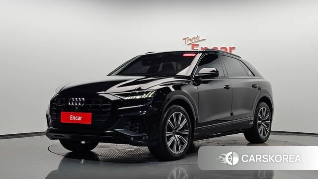 Audi Q8 (4M) 2021 Черный из Кореи