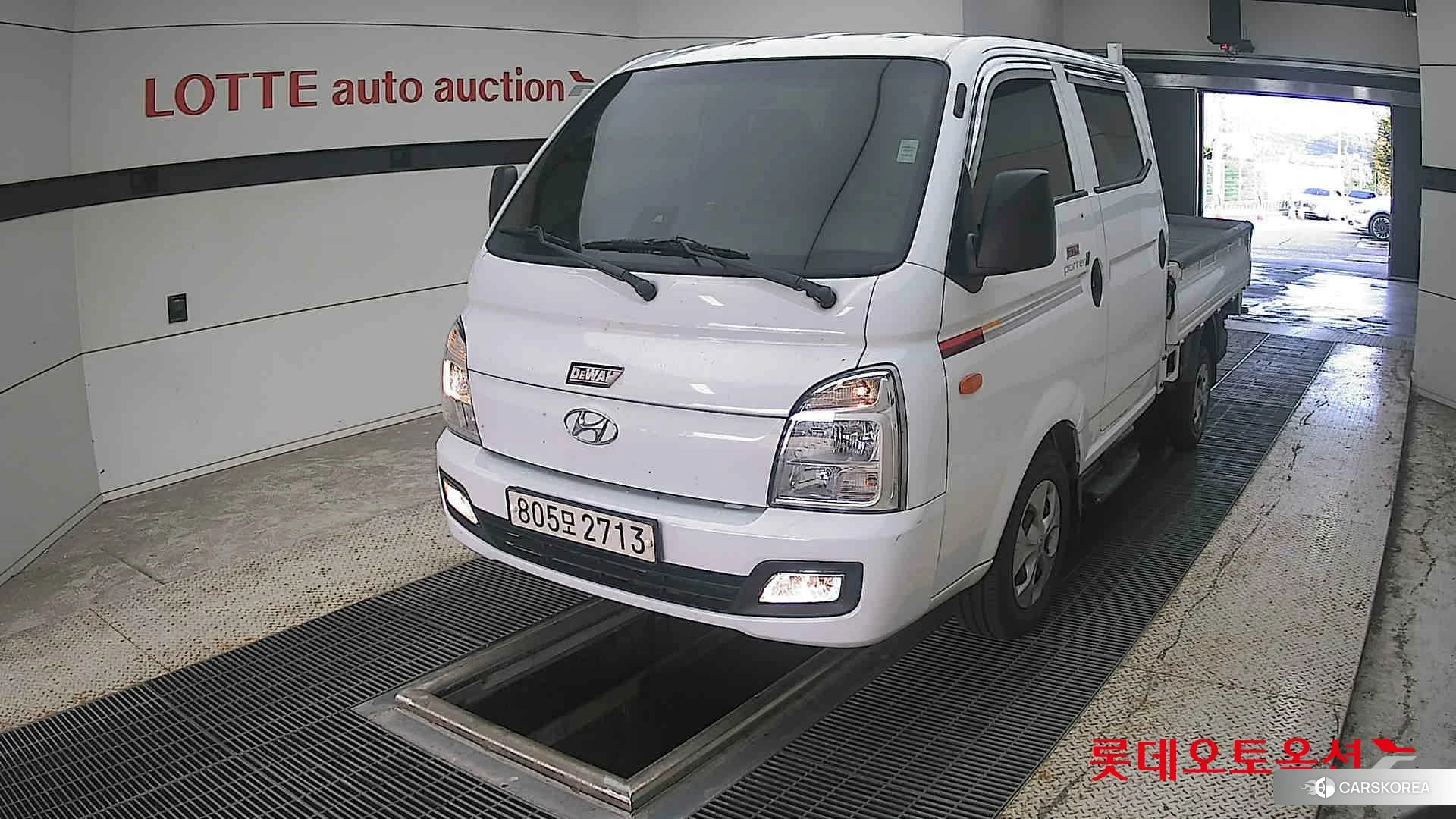 Hyundai Porter II 2023 Белый из Кореи