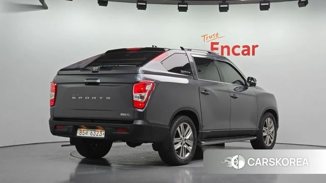 Ssangyong Rexton Sports 2018 Серый из Кореи