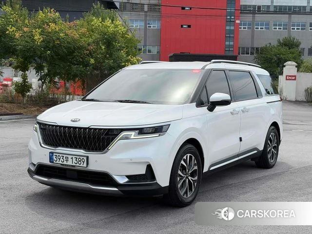 Kia Carnival 4th generation 2021 Белый из Кореи
