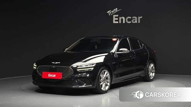 Genesis The New G70 2021 Черный из Кореи