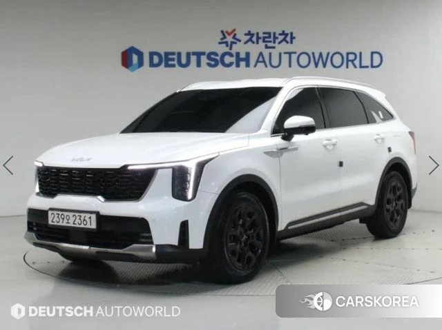 Kia The New Sorento 4th Generation 2024 Белый из Кореи