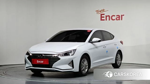 Hyundai The New Avante AD 2019 Белый из Кореи