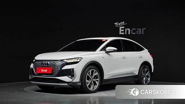 Audi Q4 e-Tron (F4) 2022 Белый из Кореи