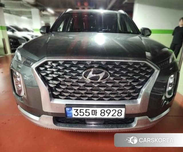 Hyundai Palisade 2021 Серый из Кореи