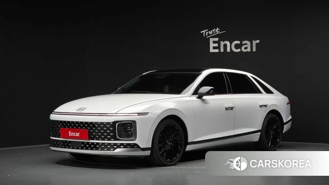 Hyundai Grandeur (GN7) 2023 Белый из Кореи
