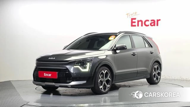 Kia Di Ol Nu Niro 2022 Серый из Кореи