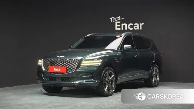 Genesis GV80 2021 Зеленый из Кореи