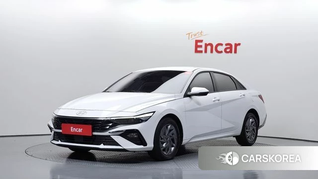 Hyundai The New Avante (CN7) 2024 Белый из Кореи