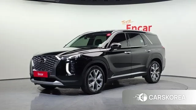 Hyundai Palisade 2021 Черный из Кореи