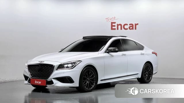 Genesis G80 2018 Белый из Кореи