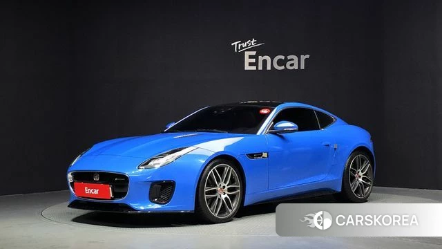 Jaguar F-TYPE 2019 Синий из Кореи