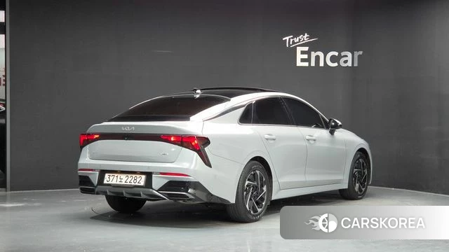 Kia The New K5 Hybrid 3rd generation 2024 Серебристо-серый из Кореи