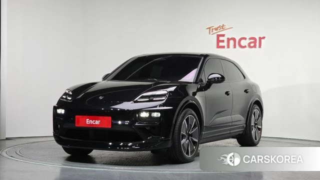 Porsche Makan EV 2025 Черный из Кореи