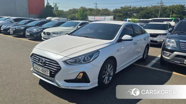 Hyundai Sonata New Rise 2018 Белый из Кореи
