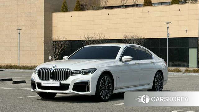 BMW 7 Series (G11) 2021 Белый из Кореи