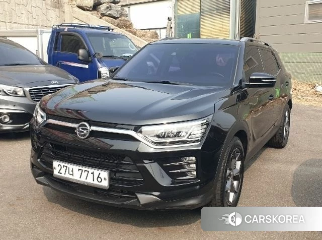 Ssangyong Beautiful Korando 2019 Черный из Кореи