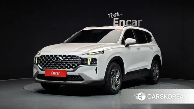 Hyundai The New Santa Fe 2021 Белый из Кореи