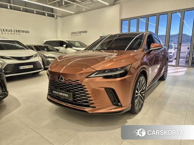 Lexus RX450h + 5th generation 2025 Оранжевый из Кореи