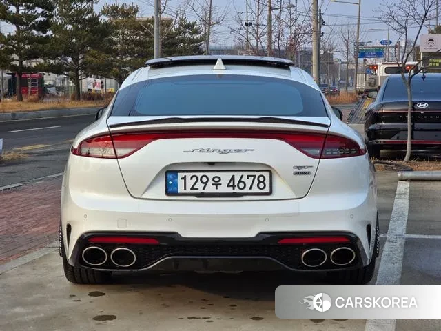 Kia Stinger 2018 Белый из Кореи