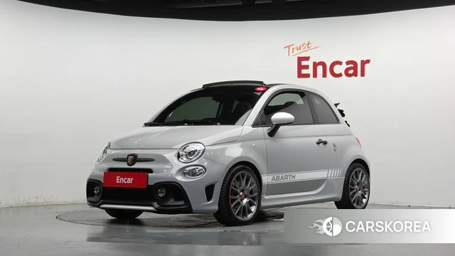 Fiat 500C 2020 Серебристо-серый из Кореи