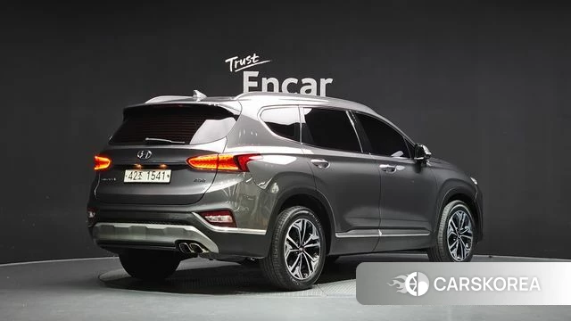 Hyundai Santa Fe TM 2018 Серый из Кореи