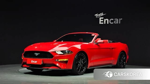 Ford Mustang 2021 Красный из Кореи
