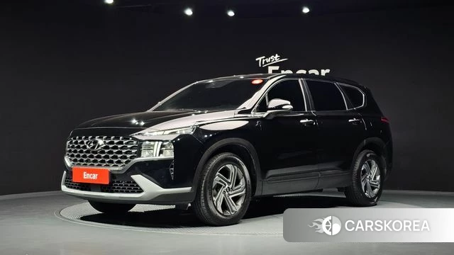 Hyundai The New Santa Fe 2022 Черный из Кореи