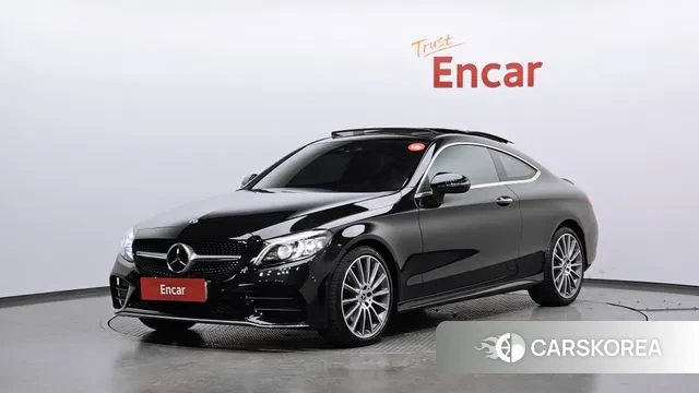 Mercedes-Benz C-Class W205 2022 Черный из Кореи