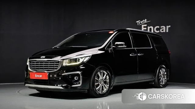 Kia The New Carnival 2019 Черный из Кореи