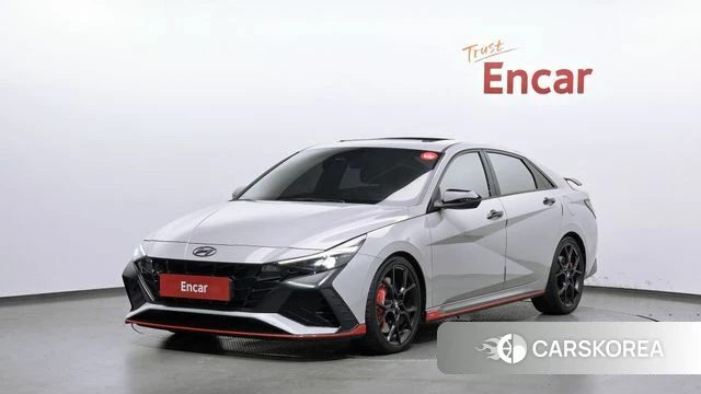 Hyundai Avante (CN7) 2022 Серый из Кореи