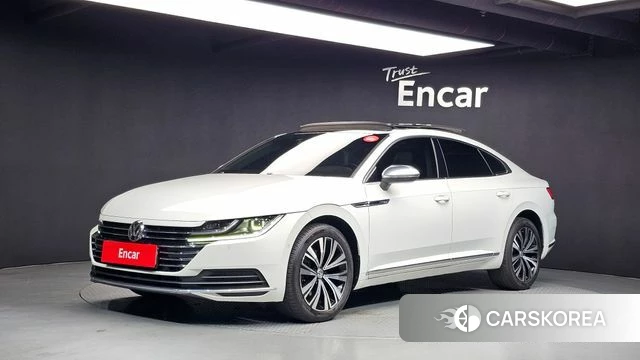 Volkswagen Arteon 2019 Белый из Кореи