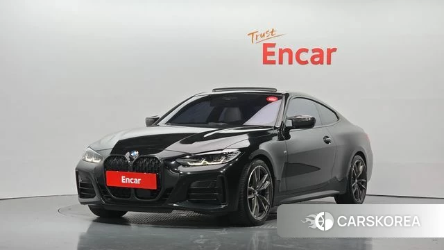 BMW 4 Series (G22) 2022 Черный из Кореи
