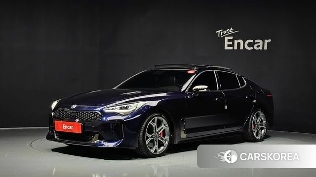 Kia Stinger 2019 Синий из Кореи