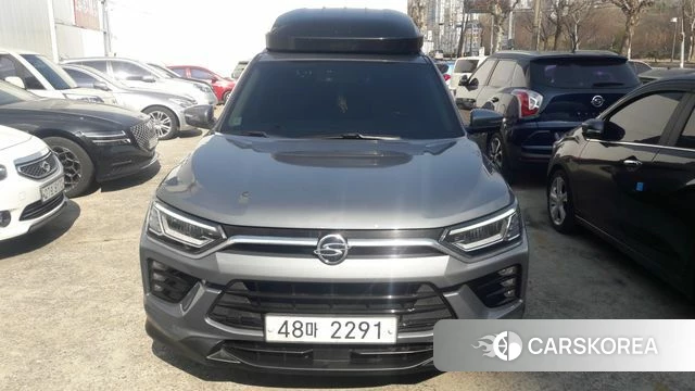 Ssangyong Beautiful Korando 2019 Серый из Кореи