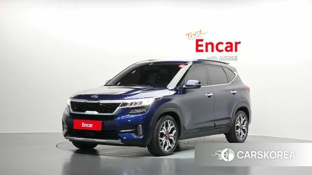 Kia Seltos 2020 Синий из Кореи