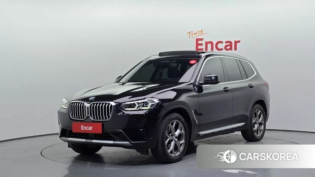 BMW X3 (G01) 2022 Черный из Кореи