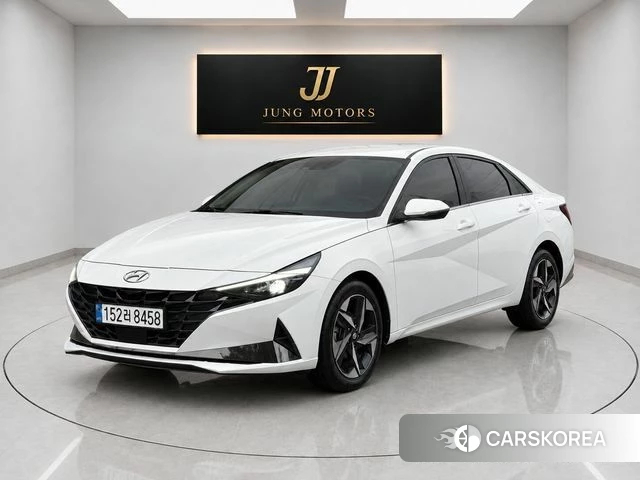 Hyundai Avante (CN7) 2020 Белый из Кореи