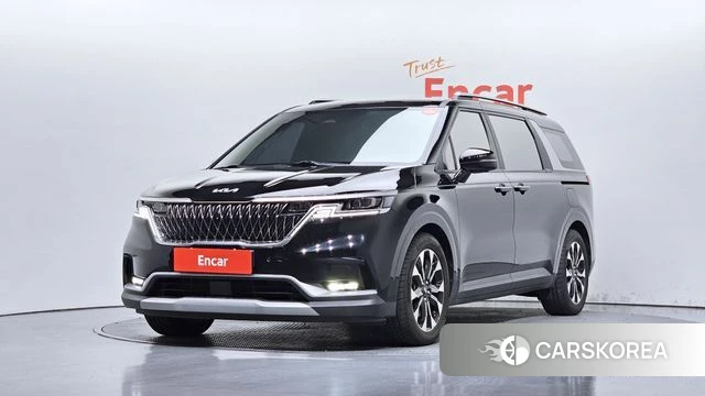 Kia Carnival 4th generation 2021 Черный из Кореи