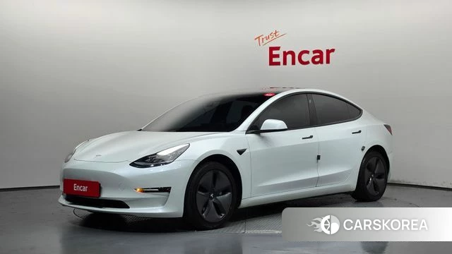 Tesla Model 3 2020 Белый из Кореи