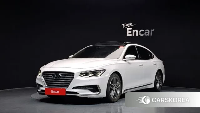 Hyundai Grandeur IG 2018 Белый из Кореи
