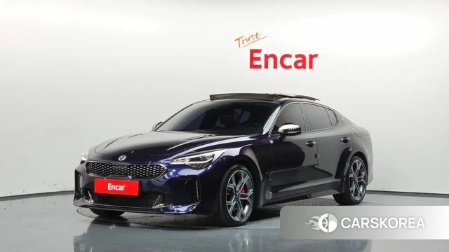 Kia Stinger 2019 Синий из Кореи