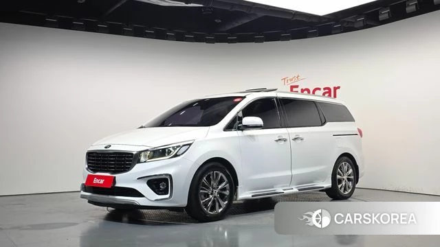 Kia The New Carnival 2019 Белый из Кореи